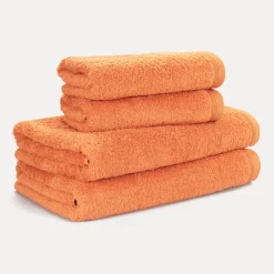 MÖVE Handtuchsets-Superwuschel Handtuchset 4-TLG(apfelsine)