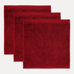 MÖVE Handtuchsets|Seiftücher-Superwuschel Seiftuchset 3-TLG(ruby)