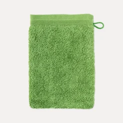MÖVE Waschhandschuhe|Kleine Handtücher-Superwuschel Waschhandschuh 20X15 cm(peridot)