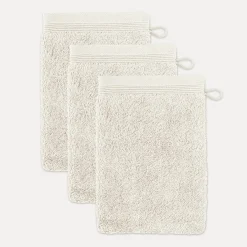 MÖVE Handtuchsets|Waschhandschuhe-Superwuschel Waschhandschuhset 3-TLG(nature)