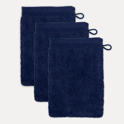 MÖVE Handtuchsets|Waschhandschuhe-Superwuschel Waschhandschuhset 3-TLG(deep sea)