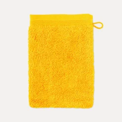 MÖVE Waschhandschuhe|Kleine Handtücher-Superwuschel Waschhandschuh 20X15 cm(gold)