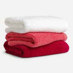 MÖVE Handtuchsets|Waschhandschuhe-Superwuschel Waschhandschuhset 3-TLG(coral)