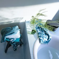 MÖVE Handtücher-Tide Handtuch 50X100 cm(deep lake/turquoise)