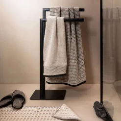 MÖVE Handtuchhalter & -Ständer-Velvet Handtuchhalter(black)