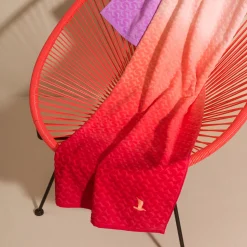 MÖVE Strandtücher-Wave of Colour Strandtuch 80X180 cm(violet/red)